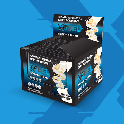 12 x Meal replacement cookie & cream 50 g.